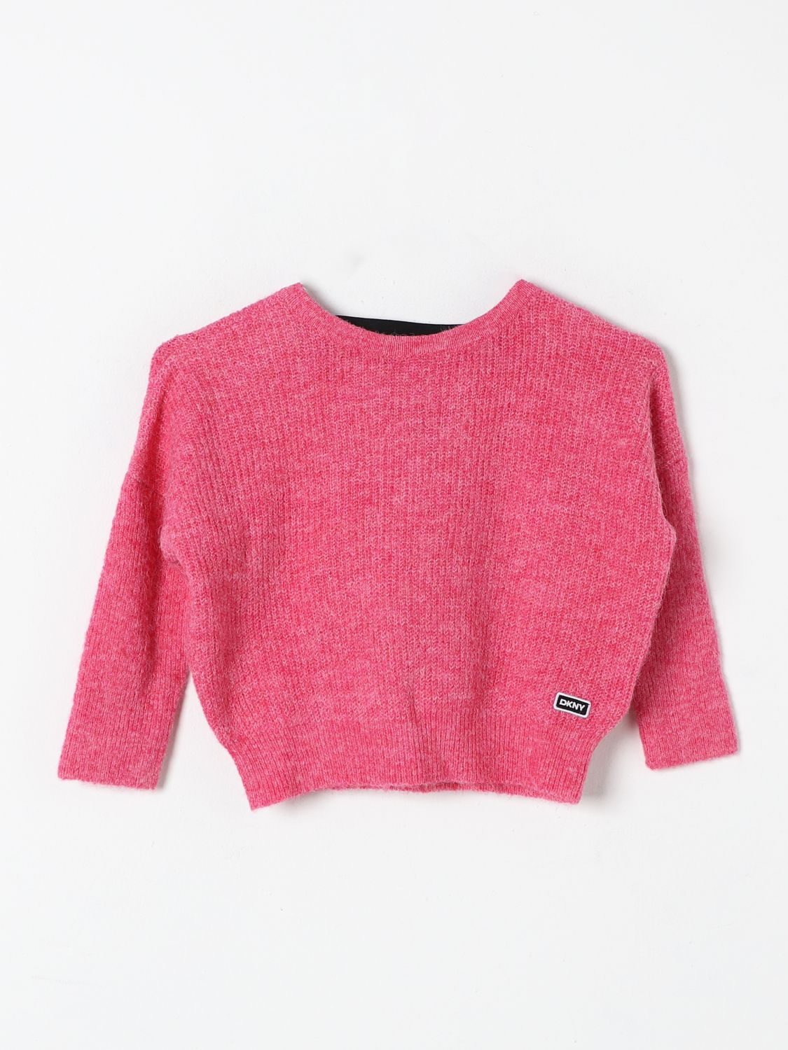 Shop Dkny Sweater  Kids Color Pink