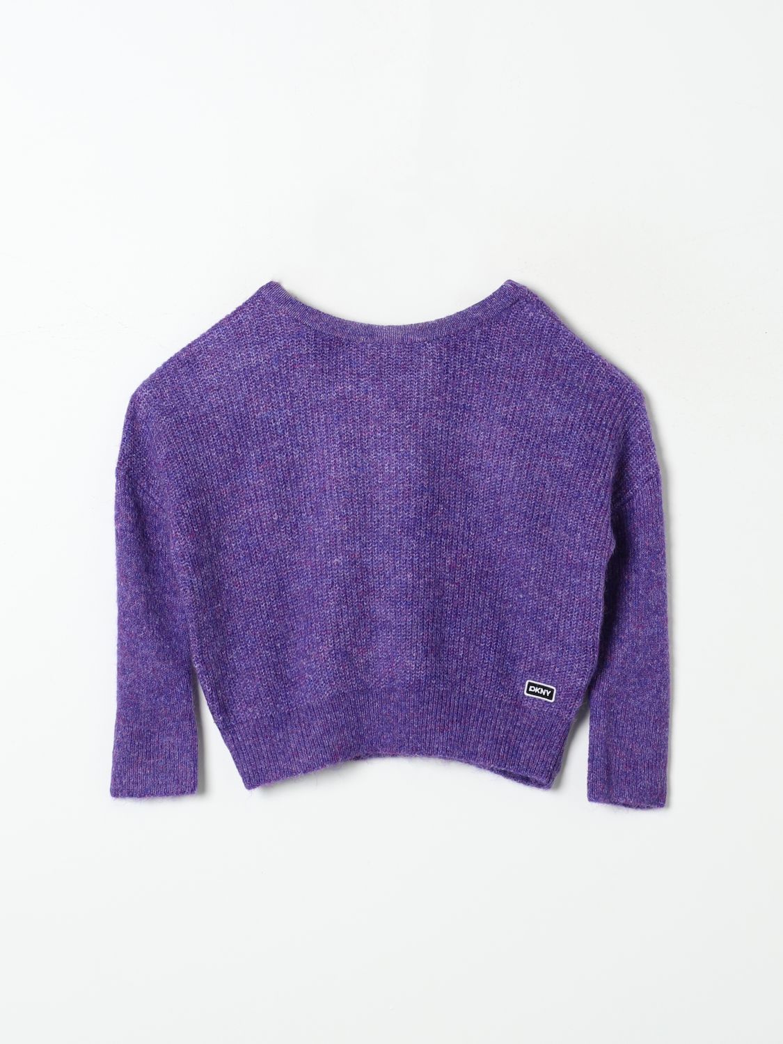 Shop Dkny Sweater  Kids Color Violet In Violett