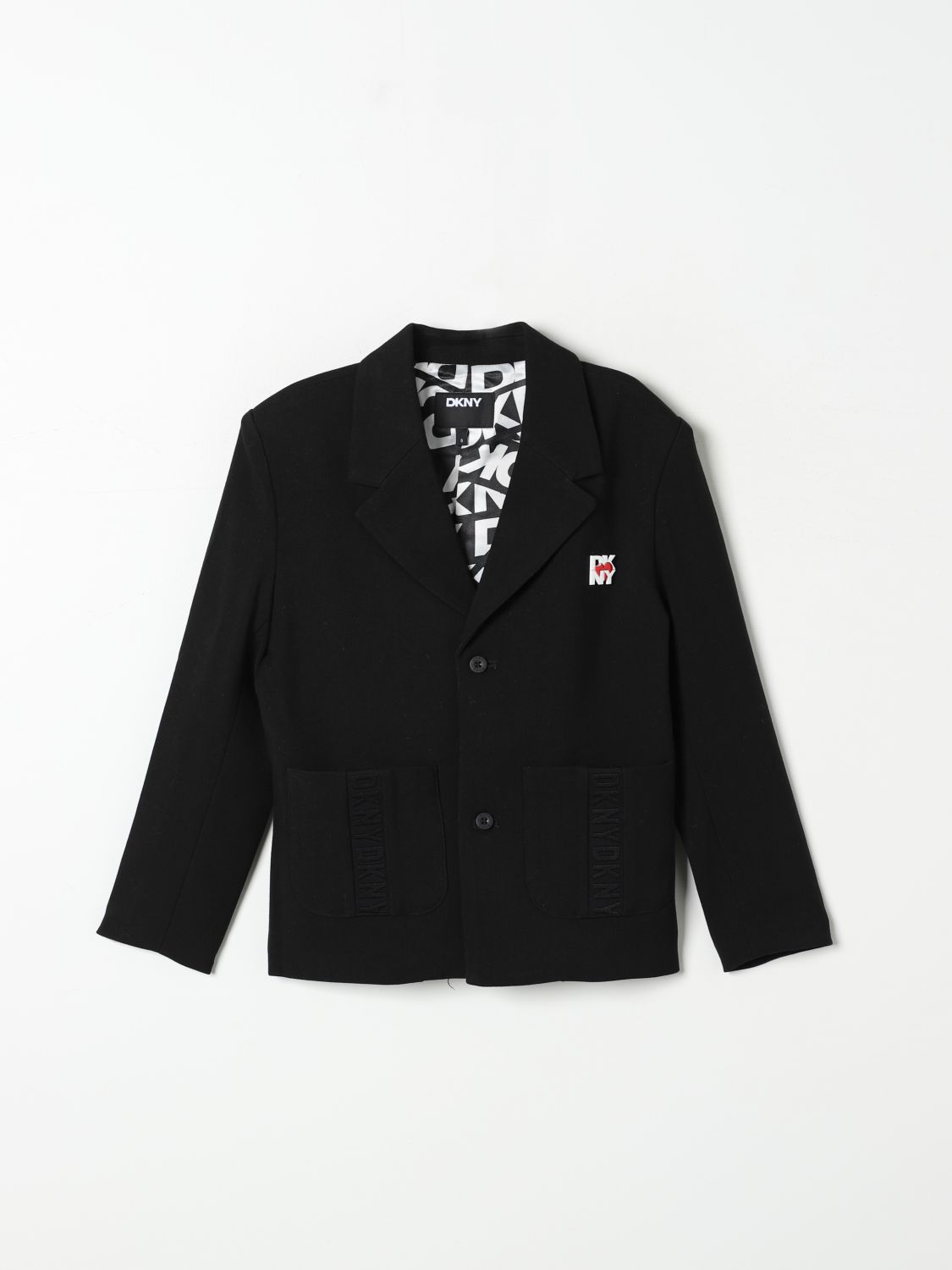 Shop Dkny Blazer  Kids Color Black In Schwarz