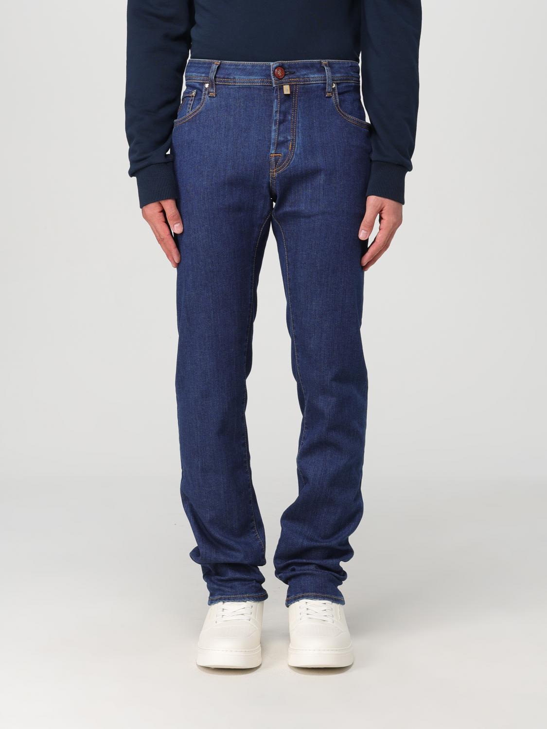 Shop Jacob Cohen Jeans  Men Color Denim