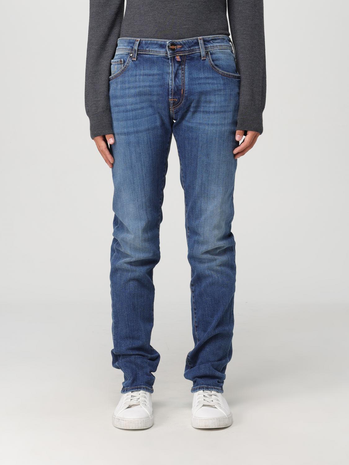 Shop Jacob Cohen Jeans  Men Color Denim