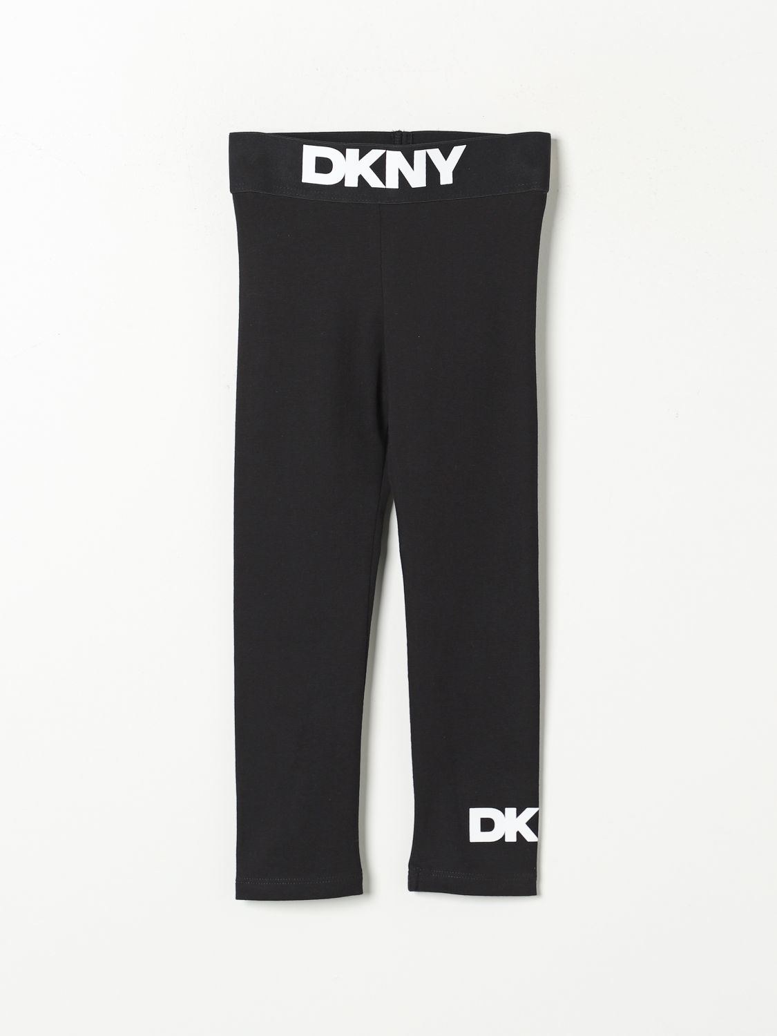 Shop Dkny Pants  Kids Color Black In Schwarz