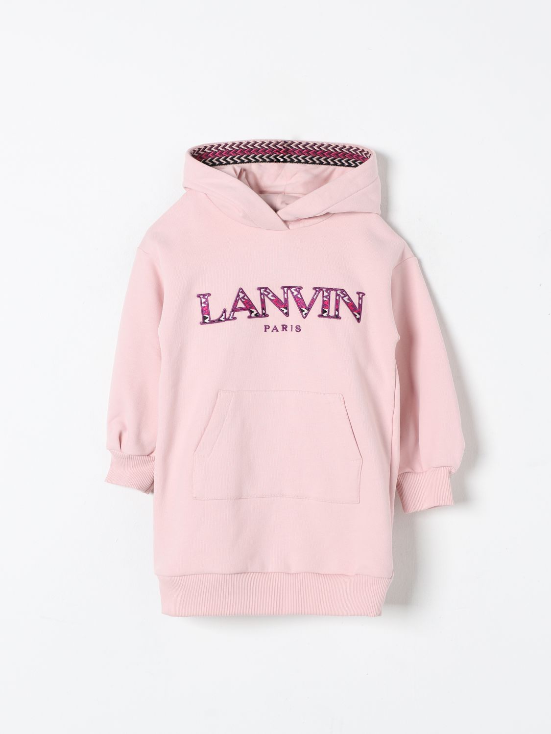 Shop Lanvin Dress  Kids Color Pink