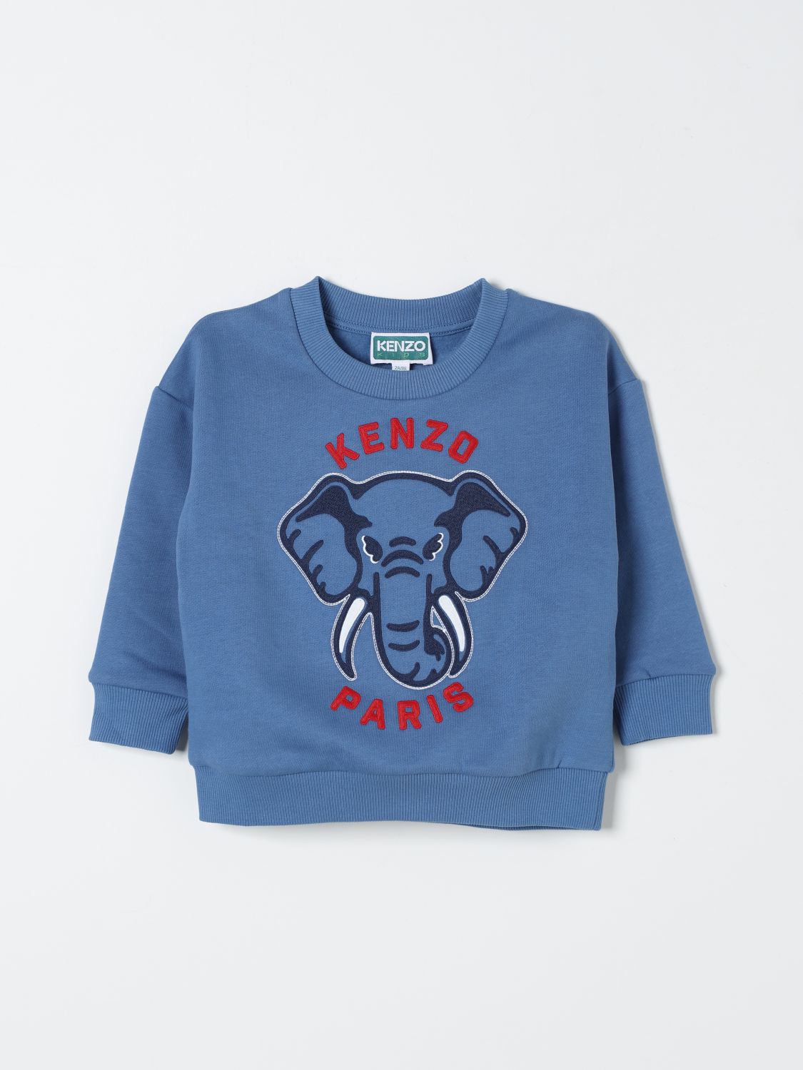 毛衣 KENZO KIDS 儿童 颜色 天蓝色