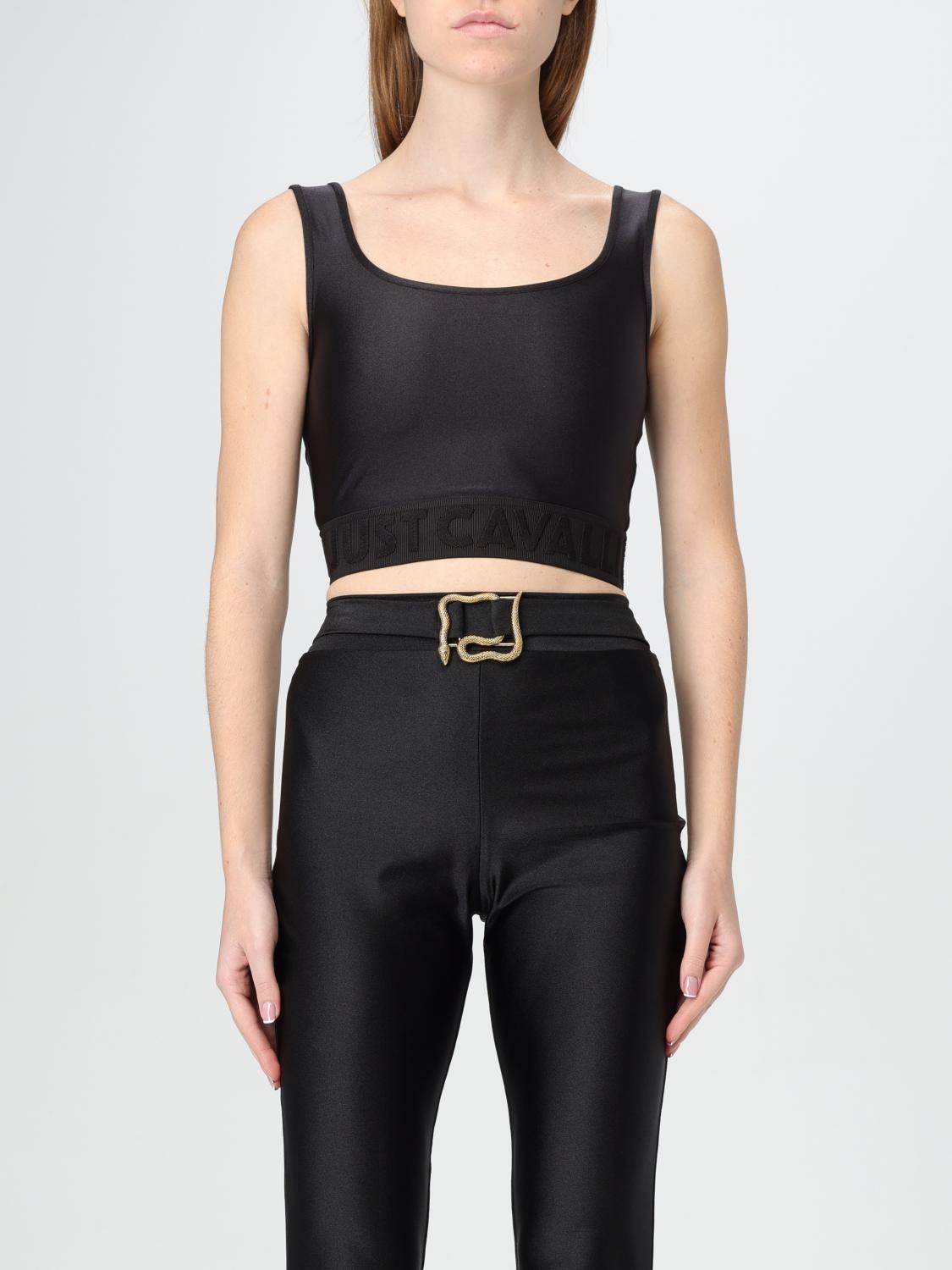 JUST CAVALLI TOP JUST CAVALLI WOMAN COLOR BLACK G06234002