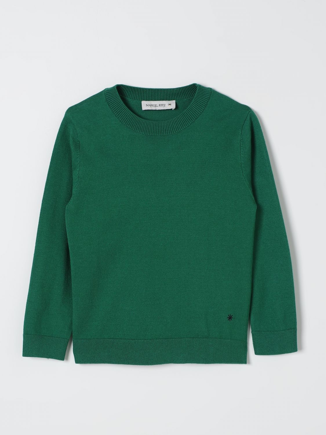 Manuel Ritz Sweater Kids Color Green In Grün