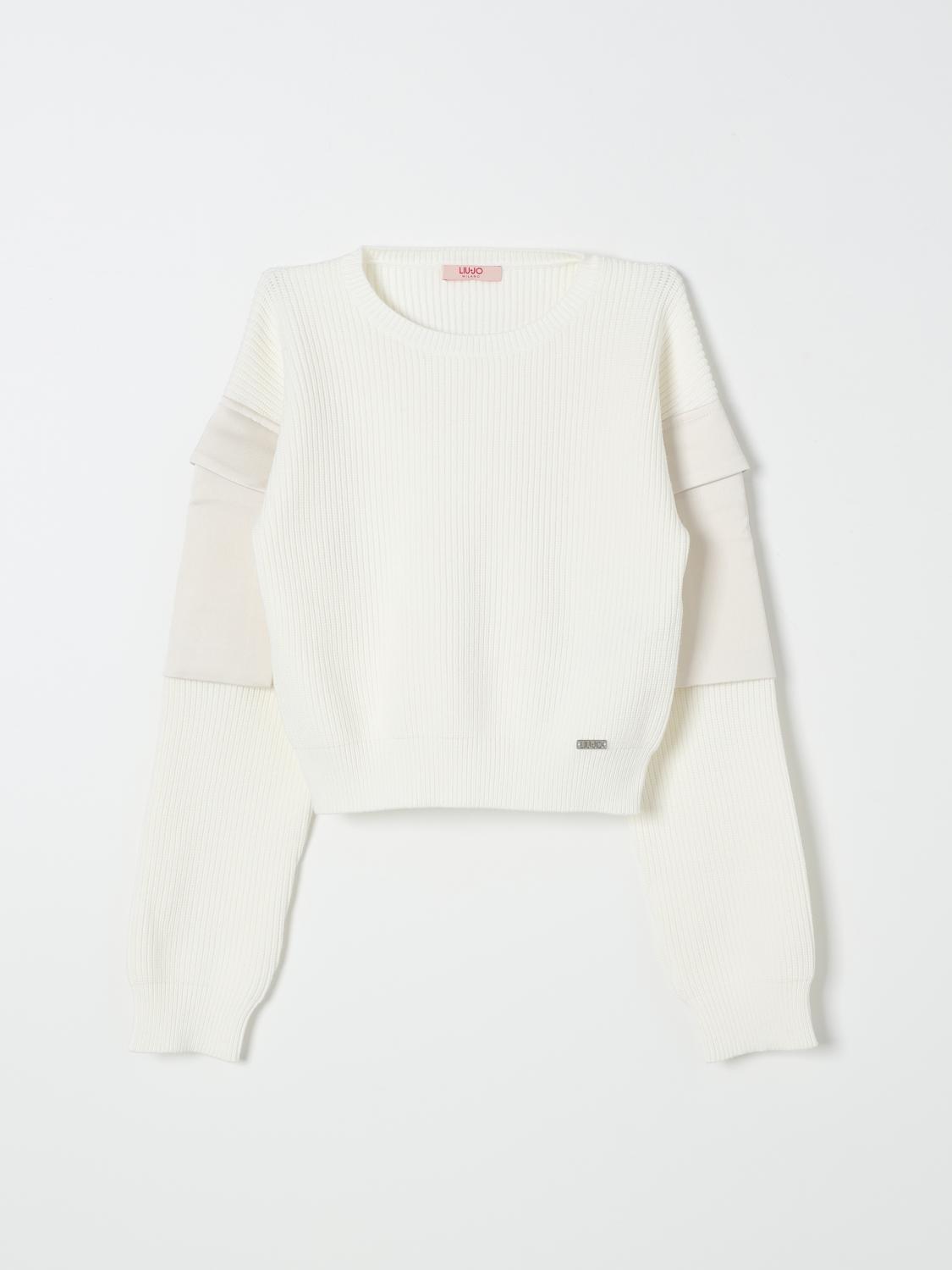 LIU •JO SWEATER LIU JO KIDS COLOR BUTTER G06278152