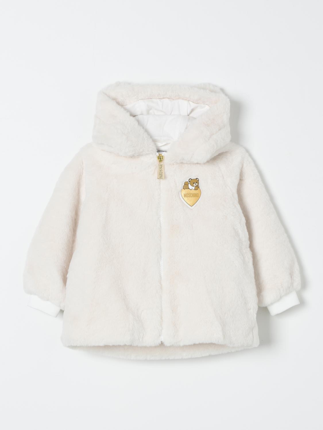 Moschino Jacket Kids Color White In Weiss