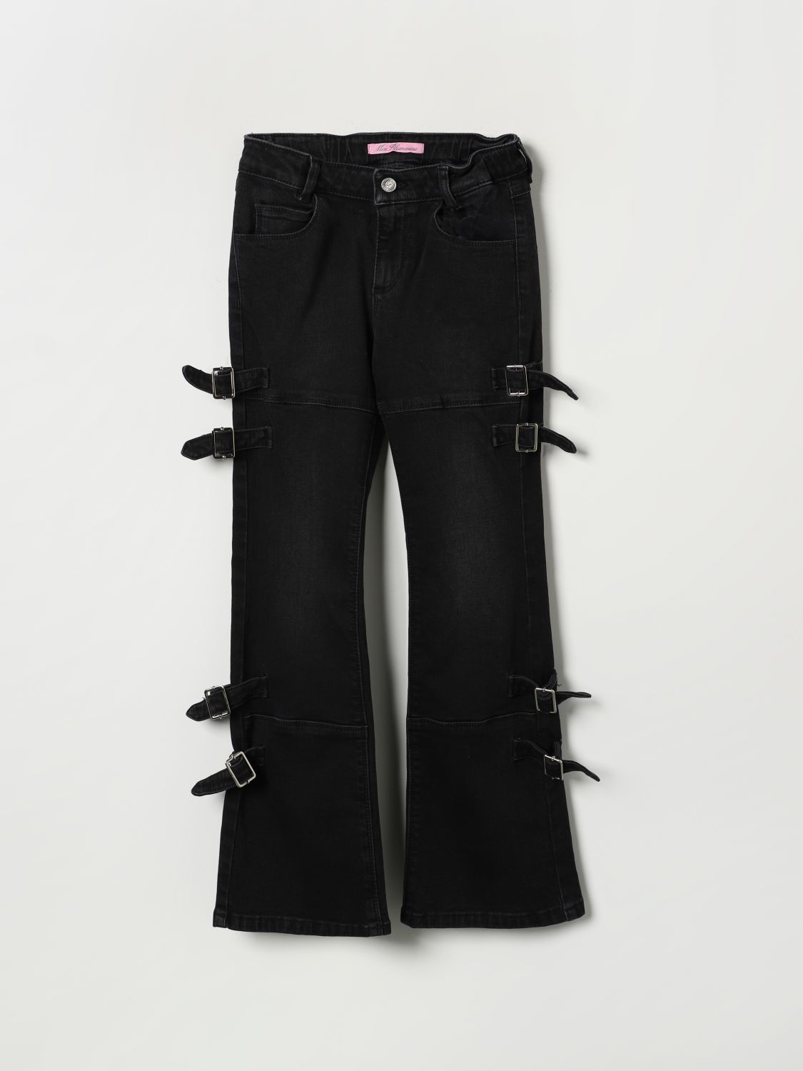 Shop Miss Blumarine Pants  Kids Color Denim