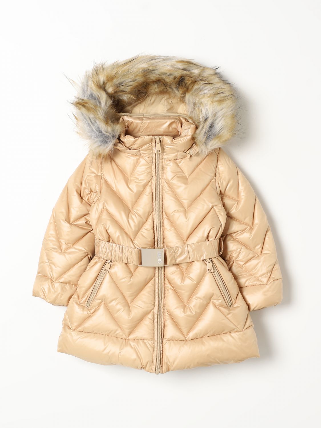 Shop Liu •jo Jacket Liu Jo Kids Color Beige