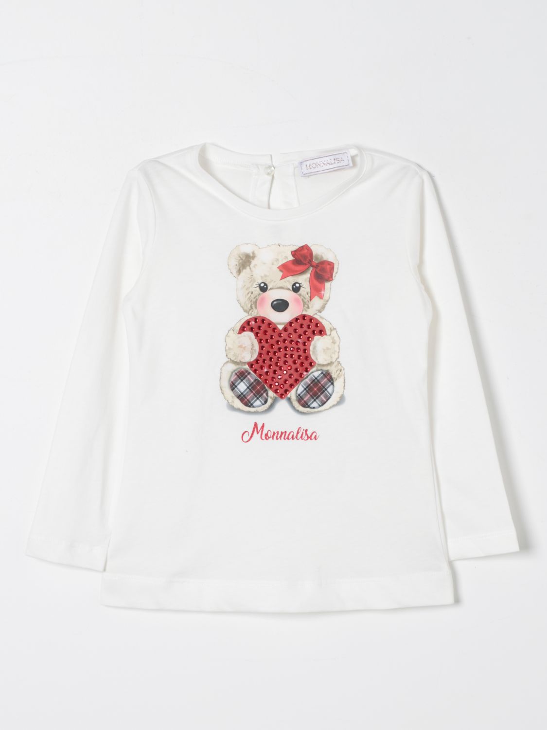 Monnalisa T-shirt  Kids Color Yellow Cream