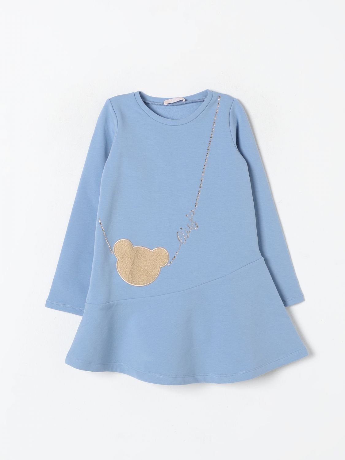 Shop Liu •jo Dress Liu Jo Kids Color Ocean