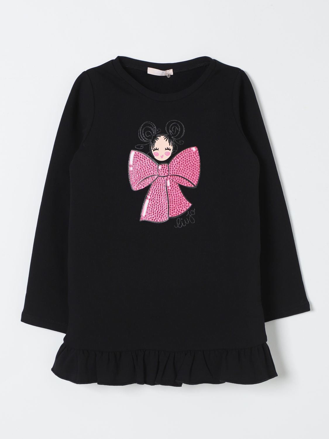 Shop Liu •jo Sweater Liu Jo Kids Color Black In Schwarz