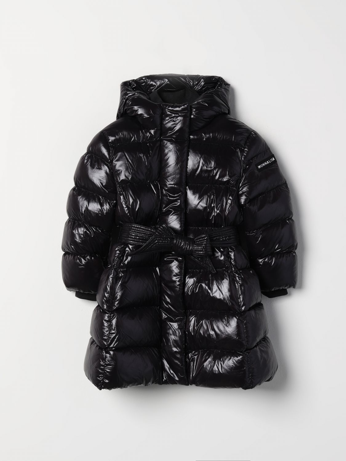 Monnalisa Coat  Kids Color Black In Schwarz