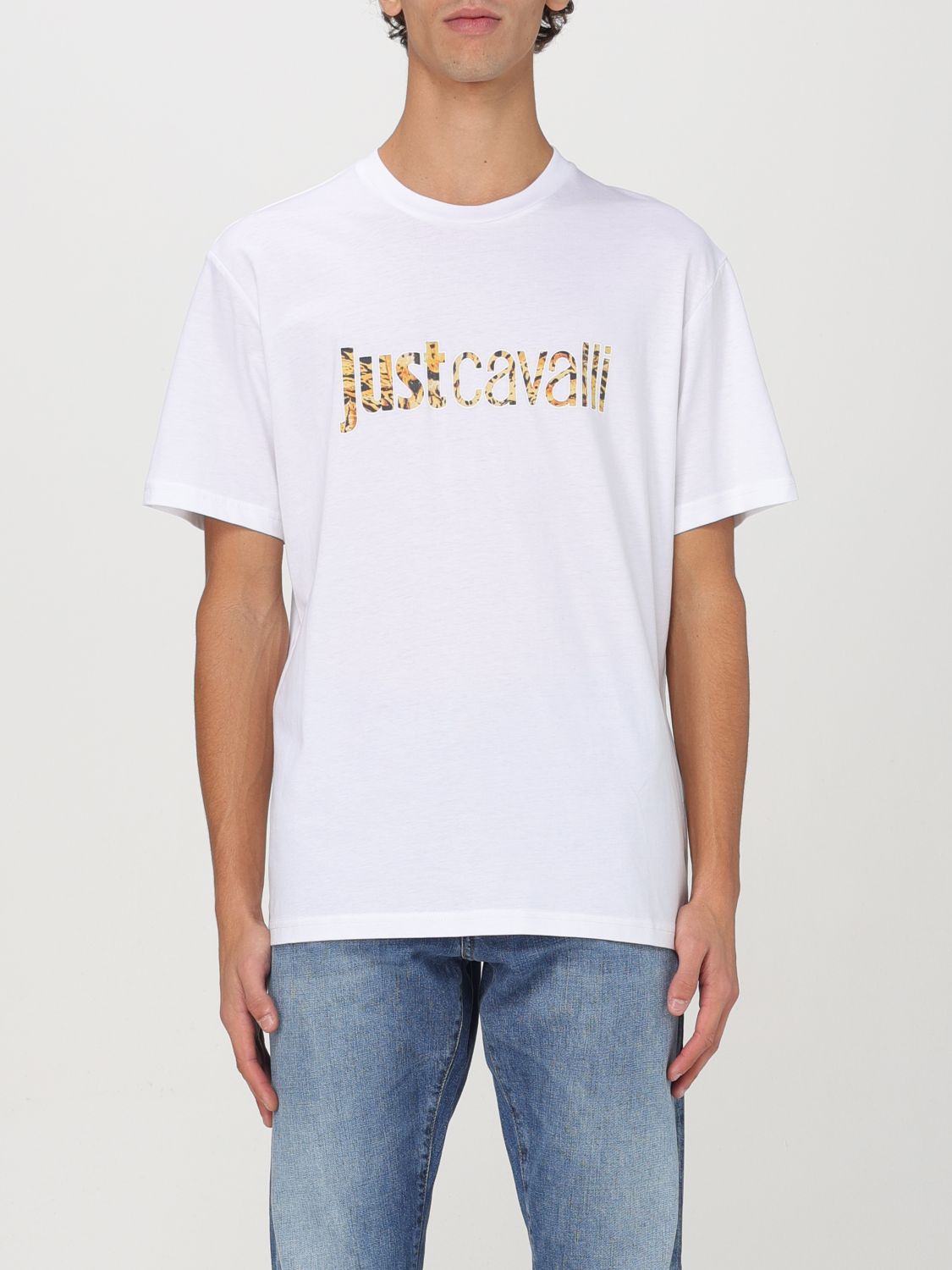 Just Cavalli T-shirt  Men Color White