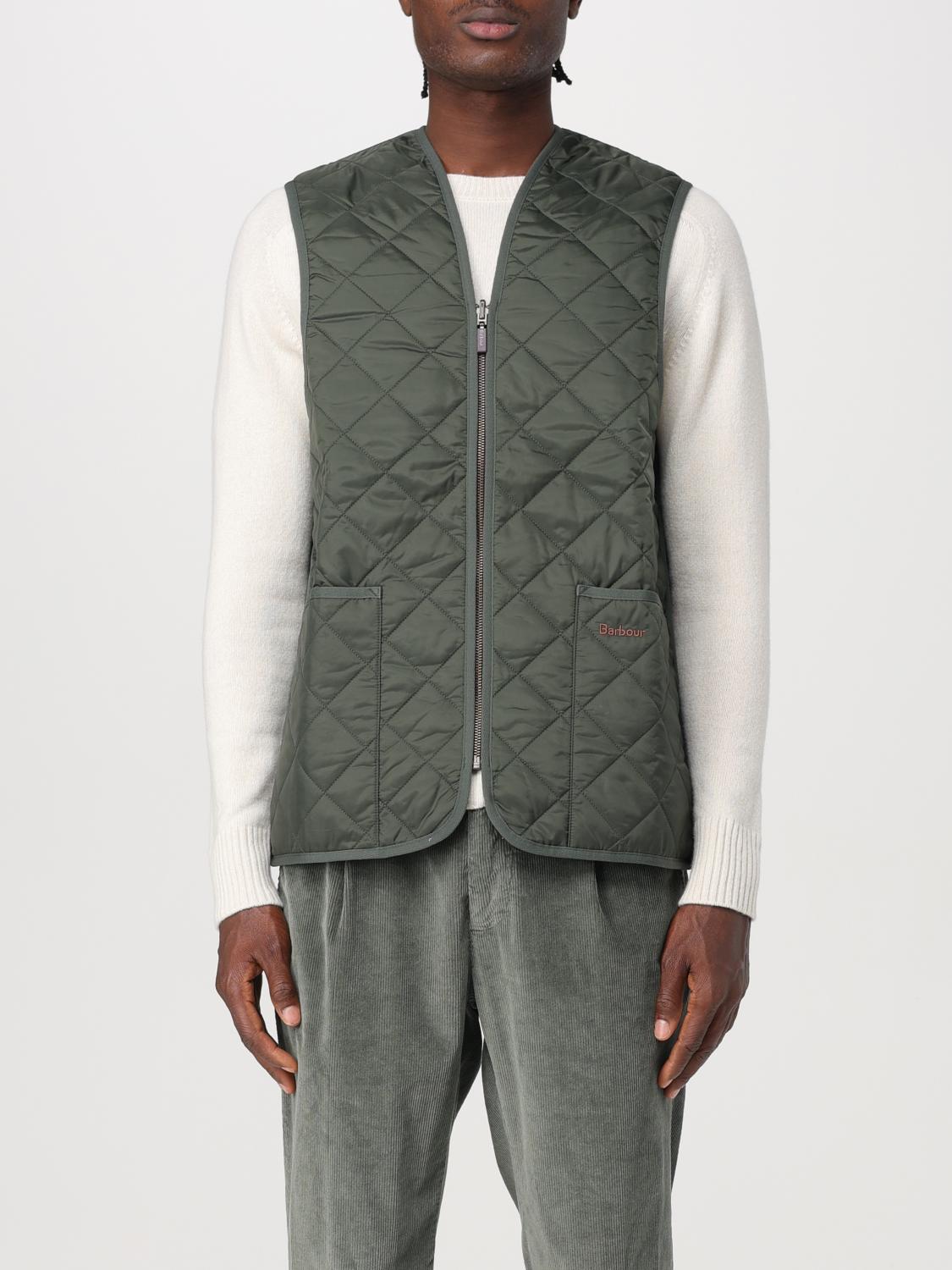 Shop Barbour Suit Vest  Men Color Green In Grün