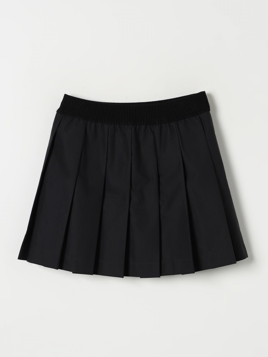 Shop Moncler Skirt  Kids Color Black In Schwarz