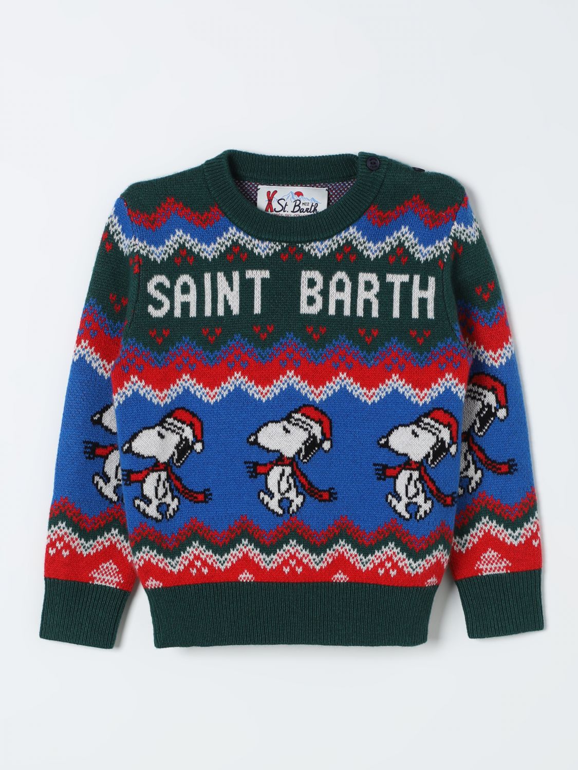 Mc2 Saint Barth Sweater  Kids Color Blue In Blau