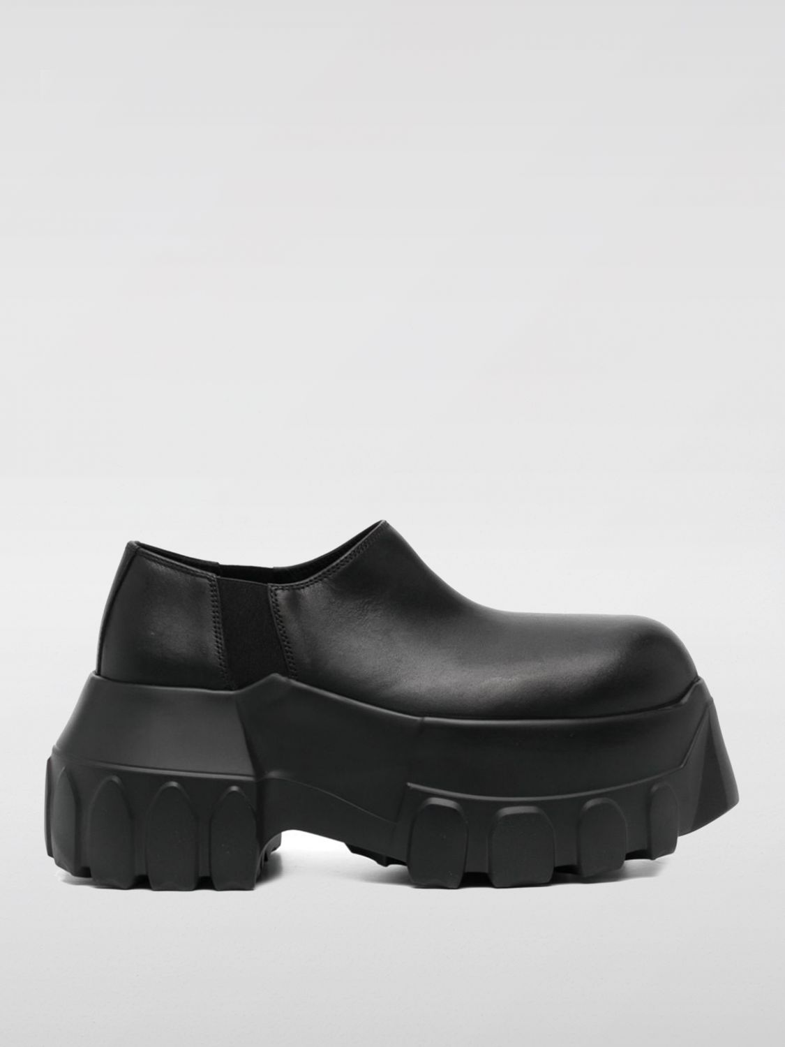 Shop Rick Owens Loafers  Woman Color Black In Schwarz