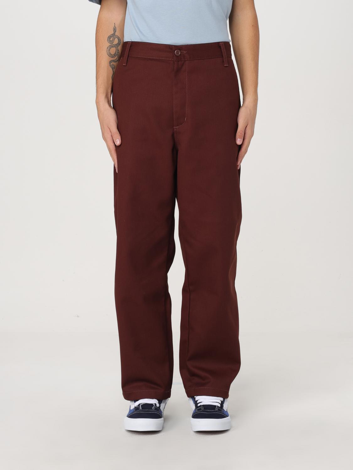 Pants CARHARTT WIP Men color Brick Red Pants CARHARTT WIP Men color Brick Red