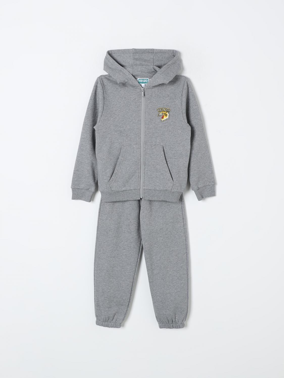 Shop Kenzo Clothing Set  Kids Kids Color Grey In Grau