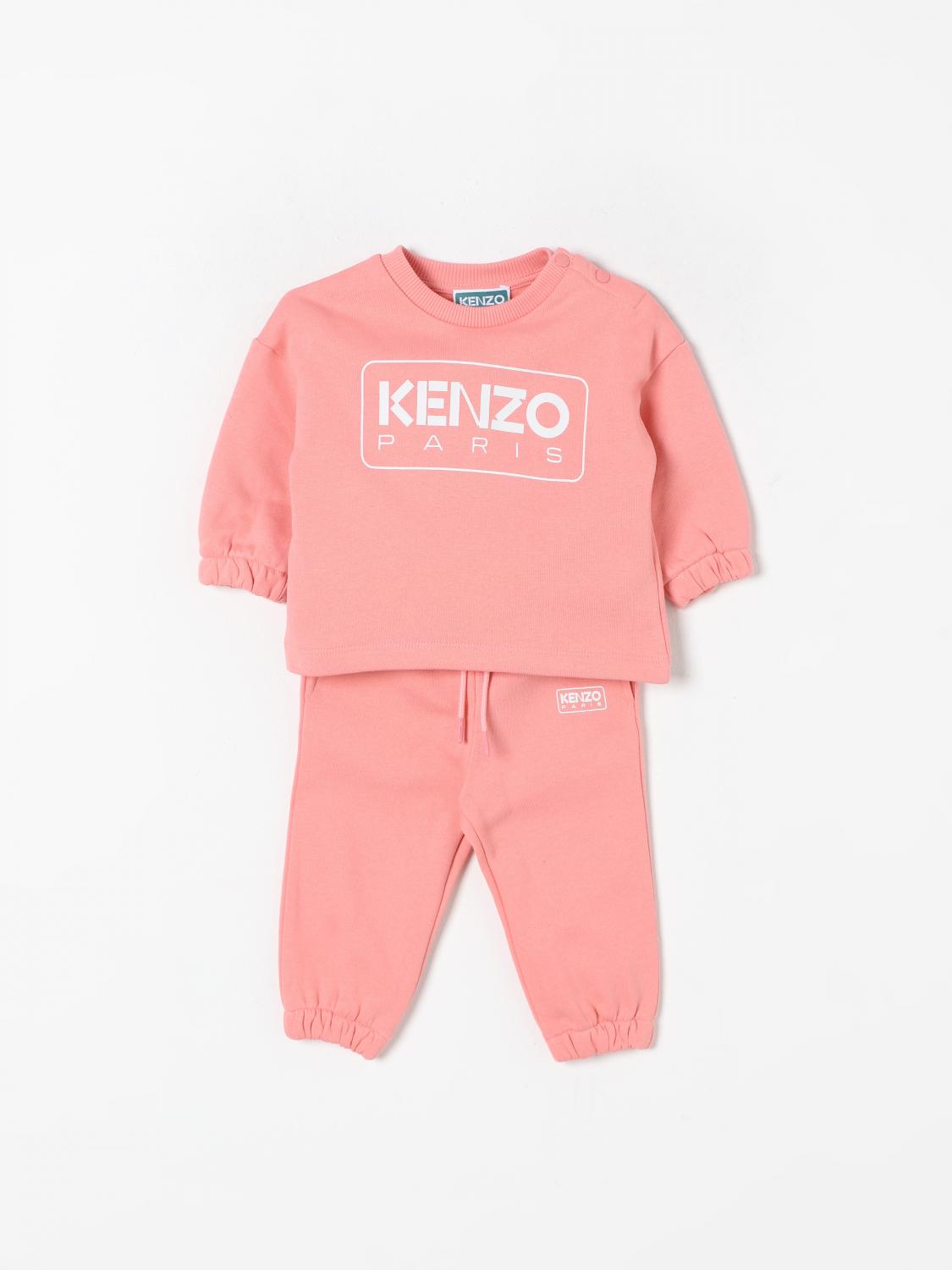 KENZO ROMPER KENZO KIDS KIDS COLOR FUCHSIA G06873007