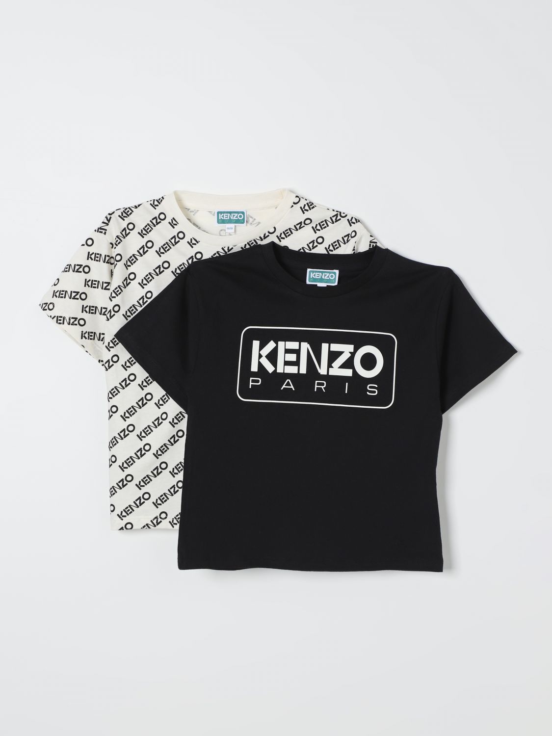 KENZO T-SHIRT KENZO KIDS KIDS COLOR BLACK G06945002