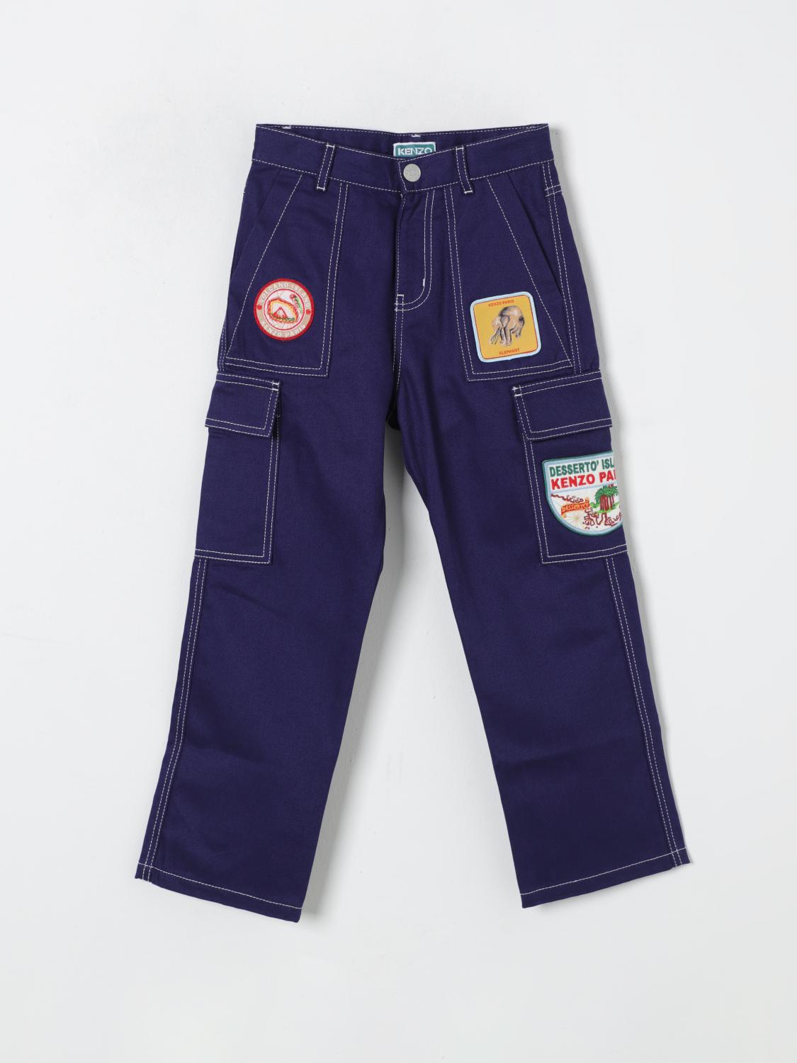 Shop Kenzo Jeans  Kids Kids Color Blue In Blau