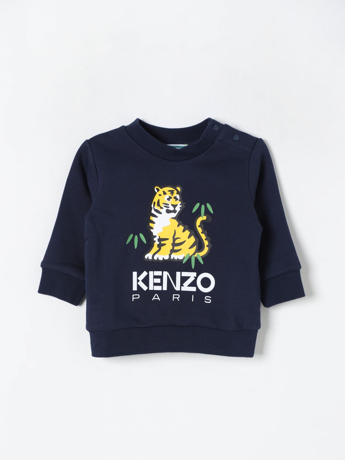 Shop Kenzo Sweater  Kids Kids Color Blue In Blau