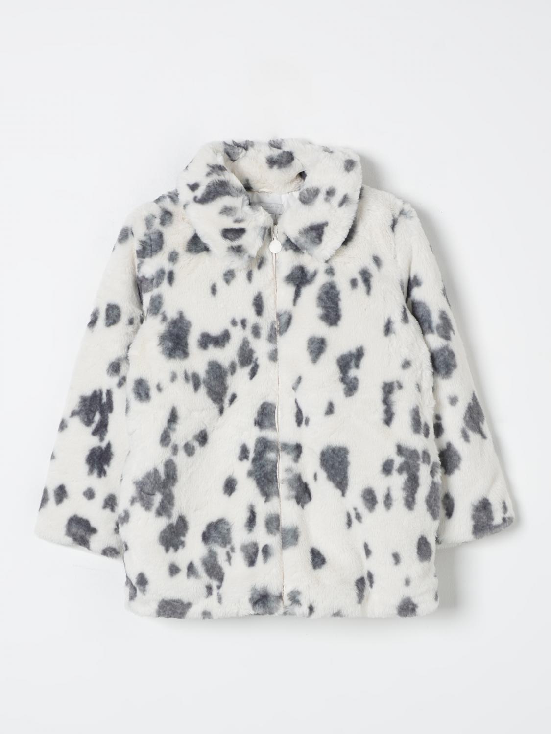 Stella Mccartney Coat Kids Kids Color Grey In Grau
