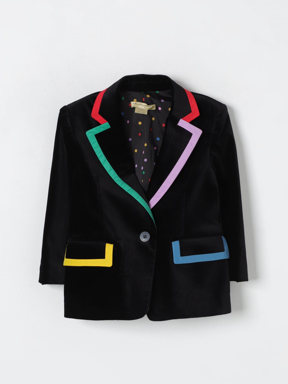 Shop Stella Mccartney Blazer  Kids Kids Color Black In Schwarz