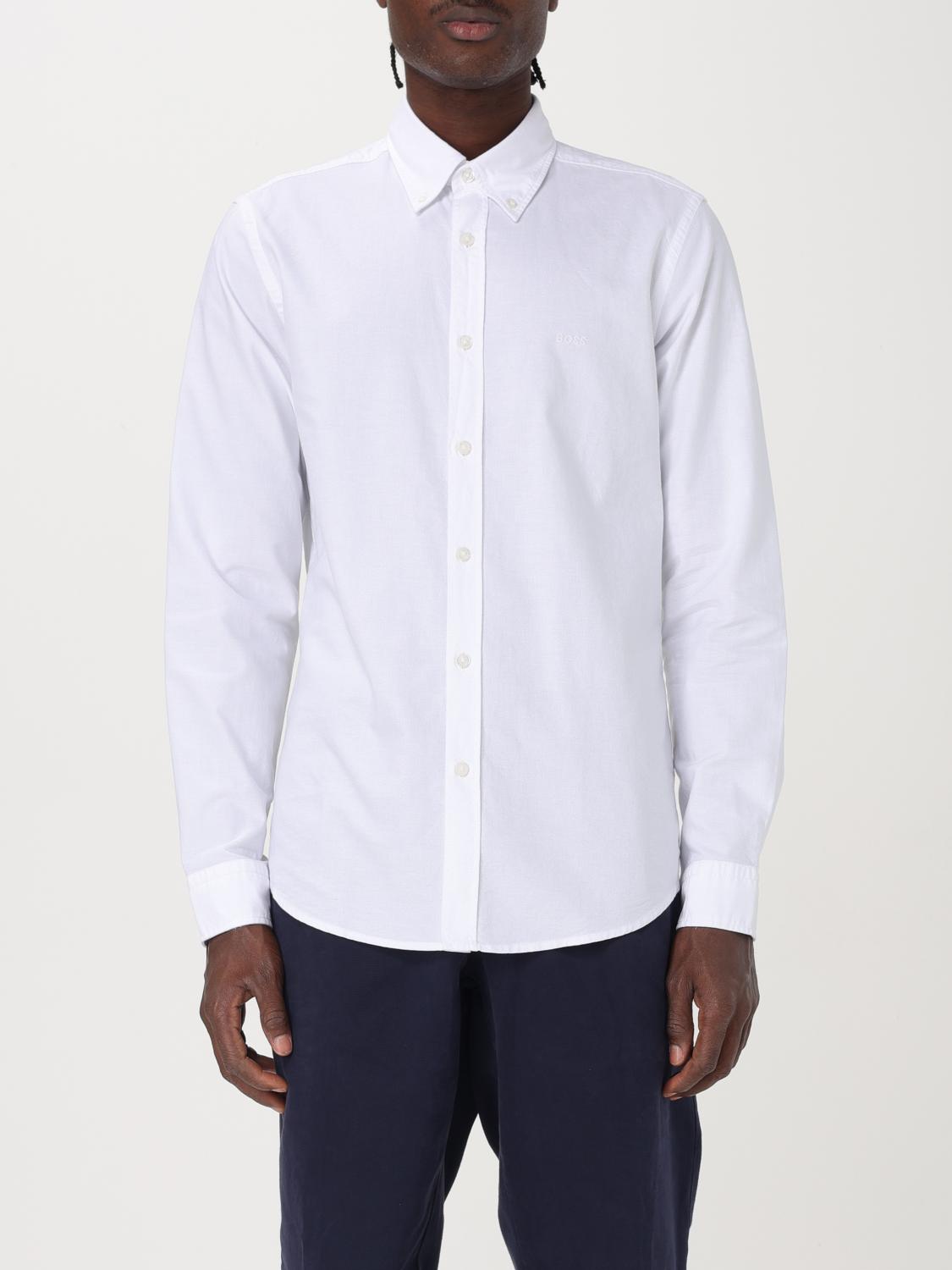 Shop Hugo Boss Shirt Boss Men Color White In Weiss