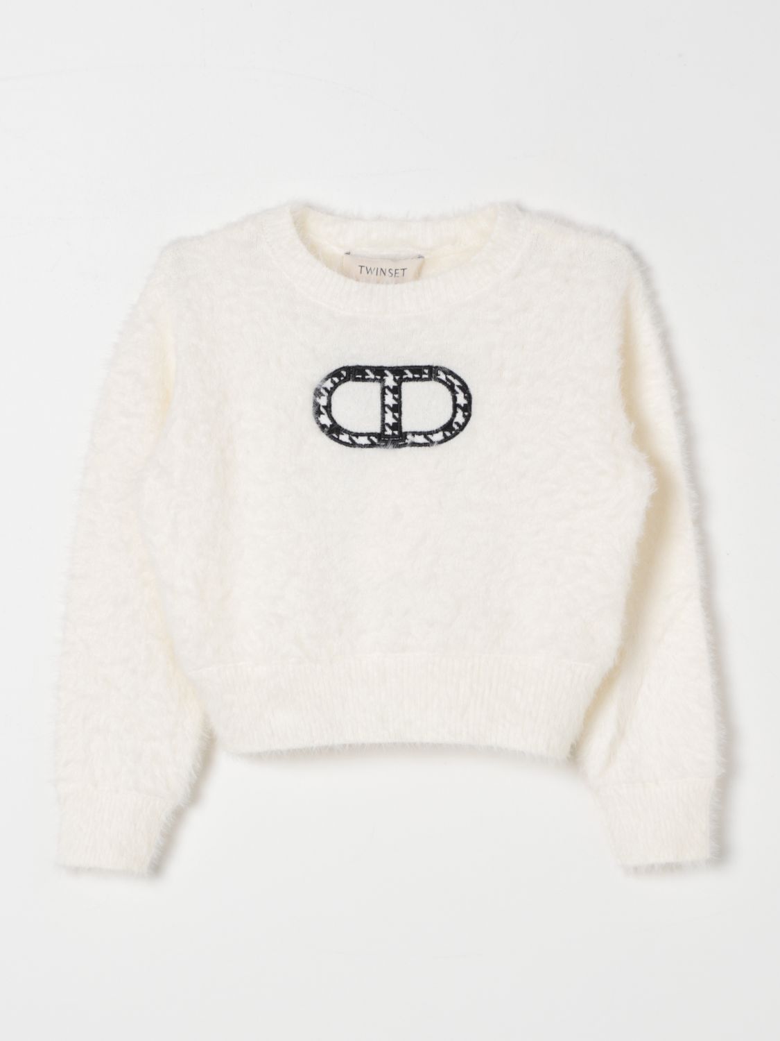 Twinset Sweater  Kids Color White In 白色