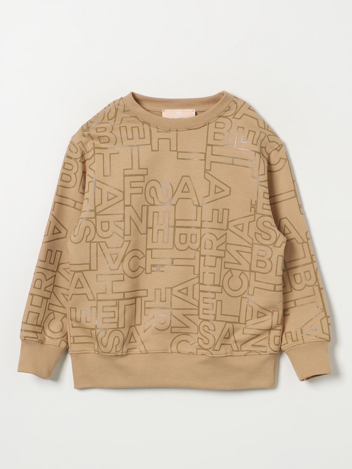 Elisabetta Franchi La Mia Bambina Sweater  Kids Color Camel