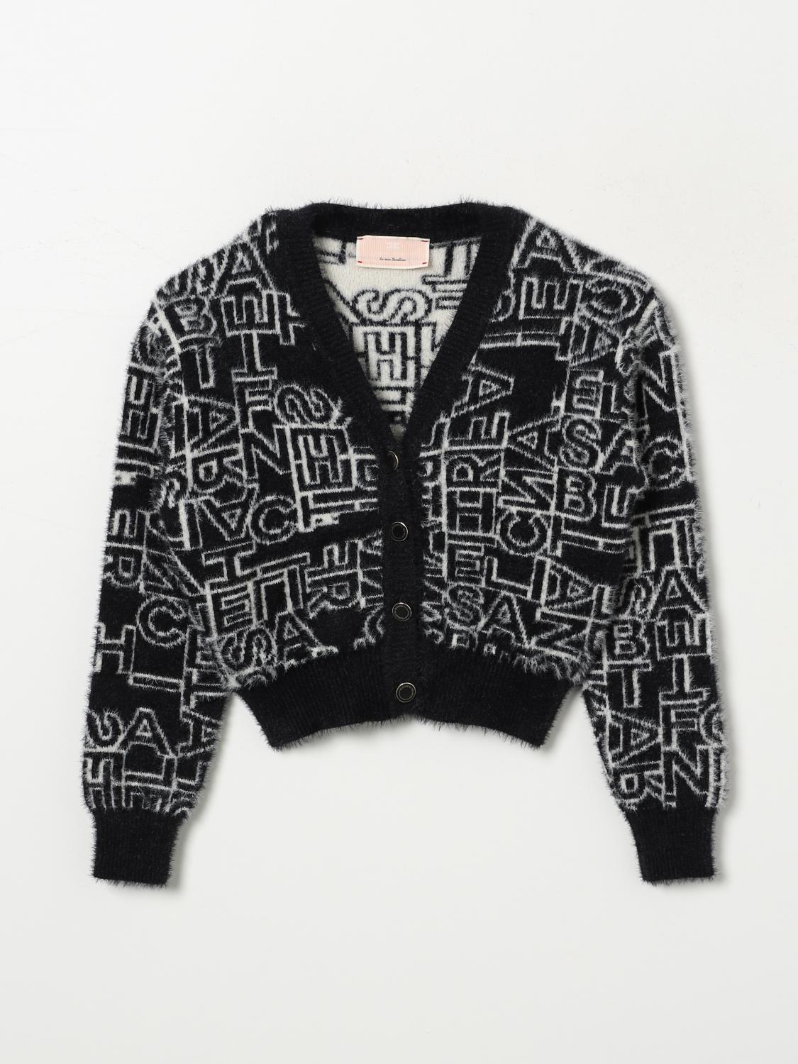 Elisabetta Franchi La Mia Bambina Jacket  Kids Color Black In 黑色