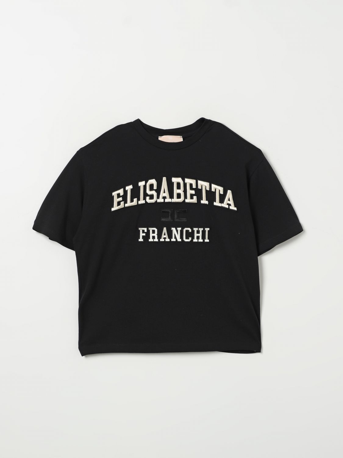 Elisabetta Franchi La Mia Bambina T-shirt  Kids Color Black 1 In Schwarz 1