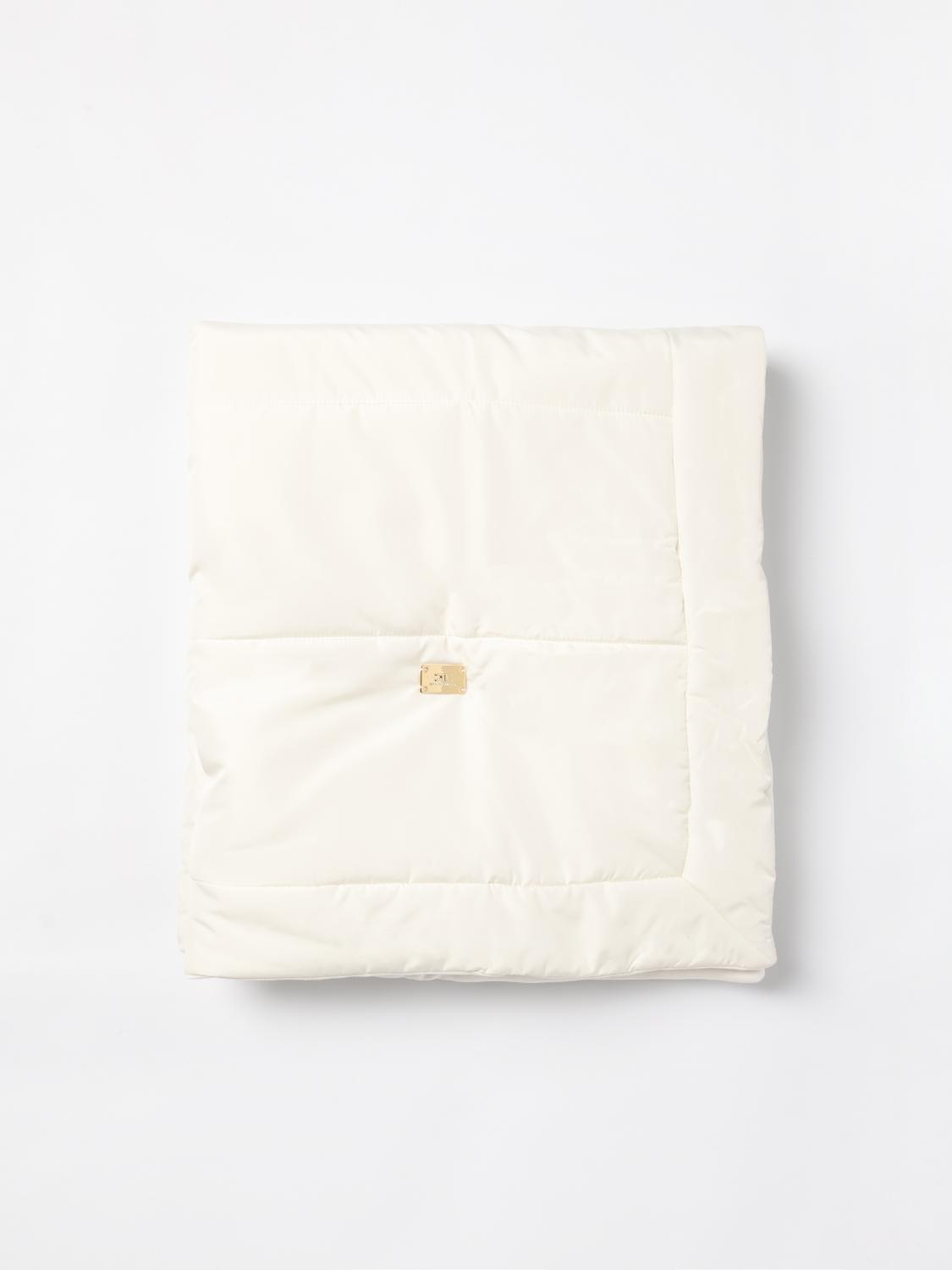 Elisabetta Franchi La Mia Bambina Blanket  Kids Color Butter In 黄油色