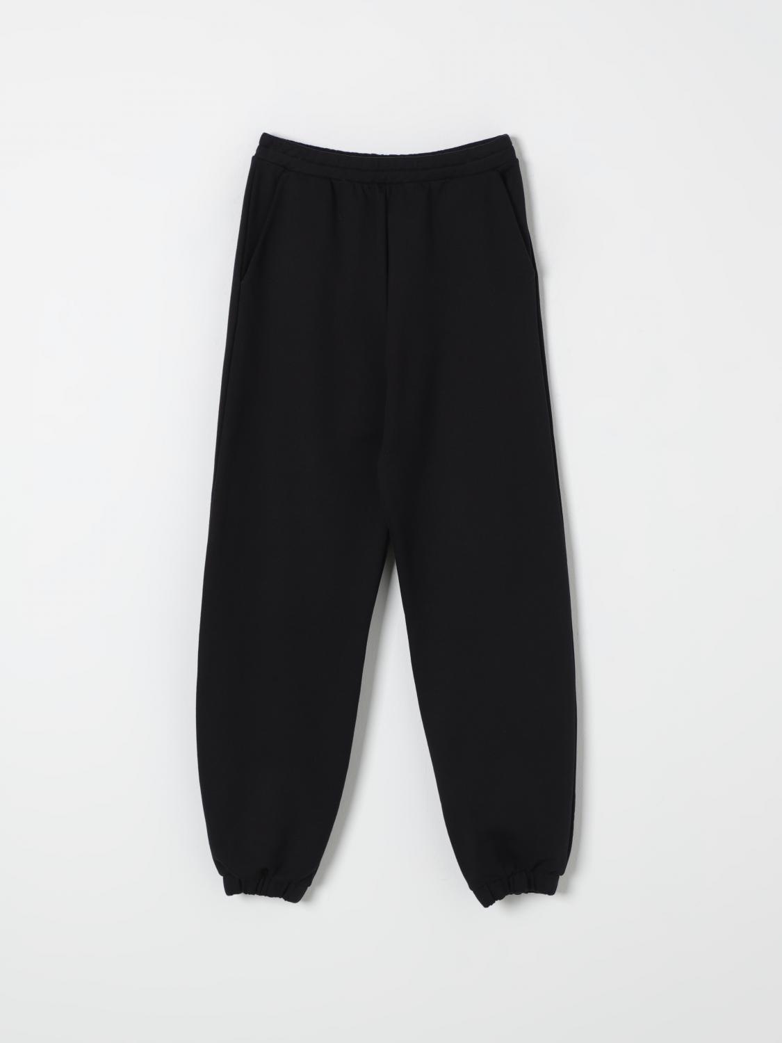 Shop Elisabetta Franchi La Mia Bambina Pants  Kids Color Black In Schwarz