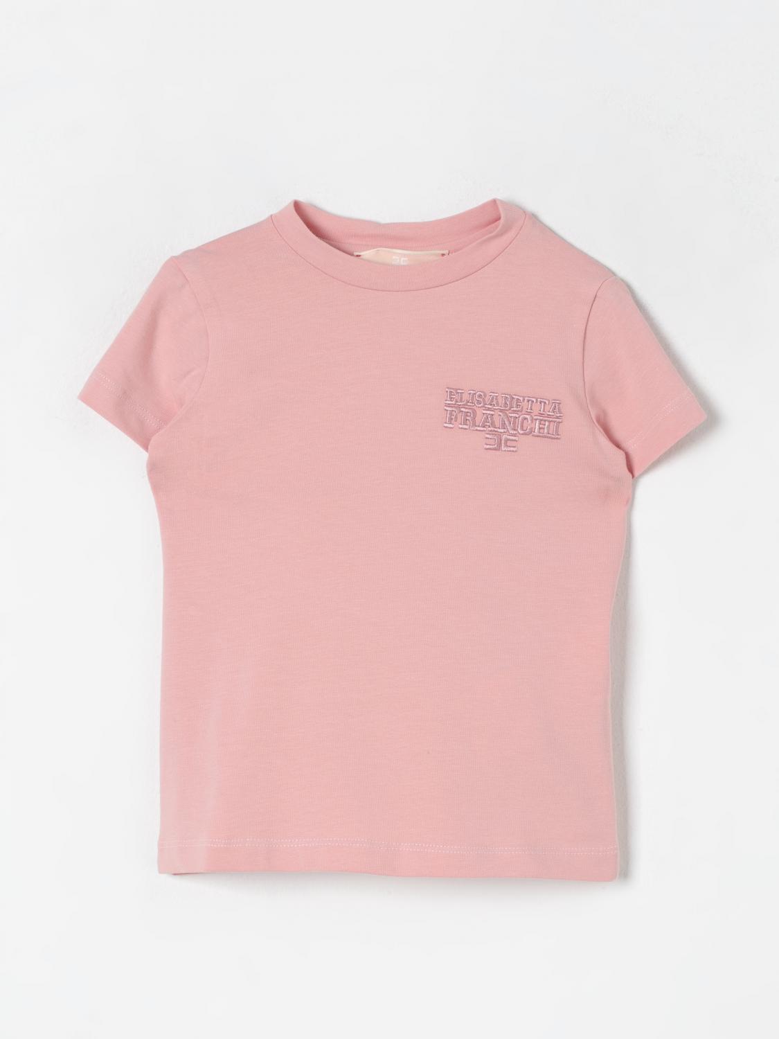 ELISABETTA FRANCHI LA MIA BAMBINA T-SHIRT ELISABETTA FRANCHI LA MIA BAMBINA KIDS COLOR PINK G07279010