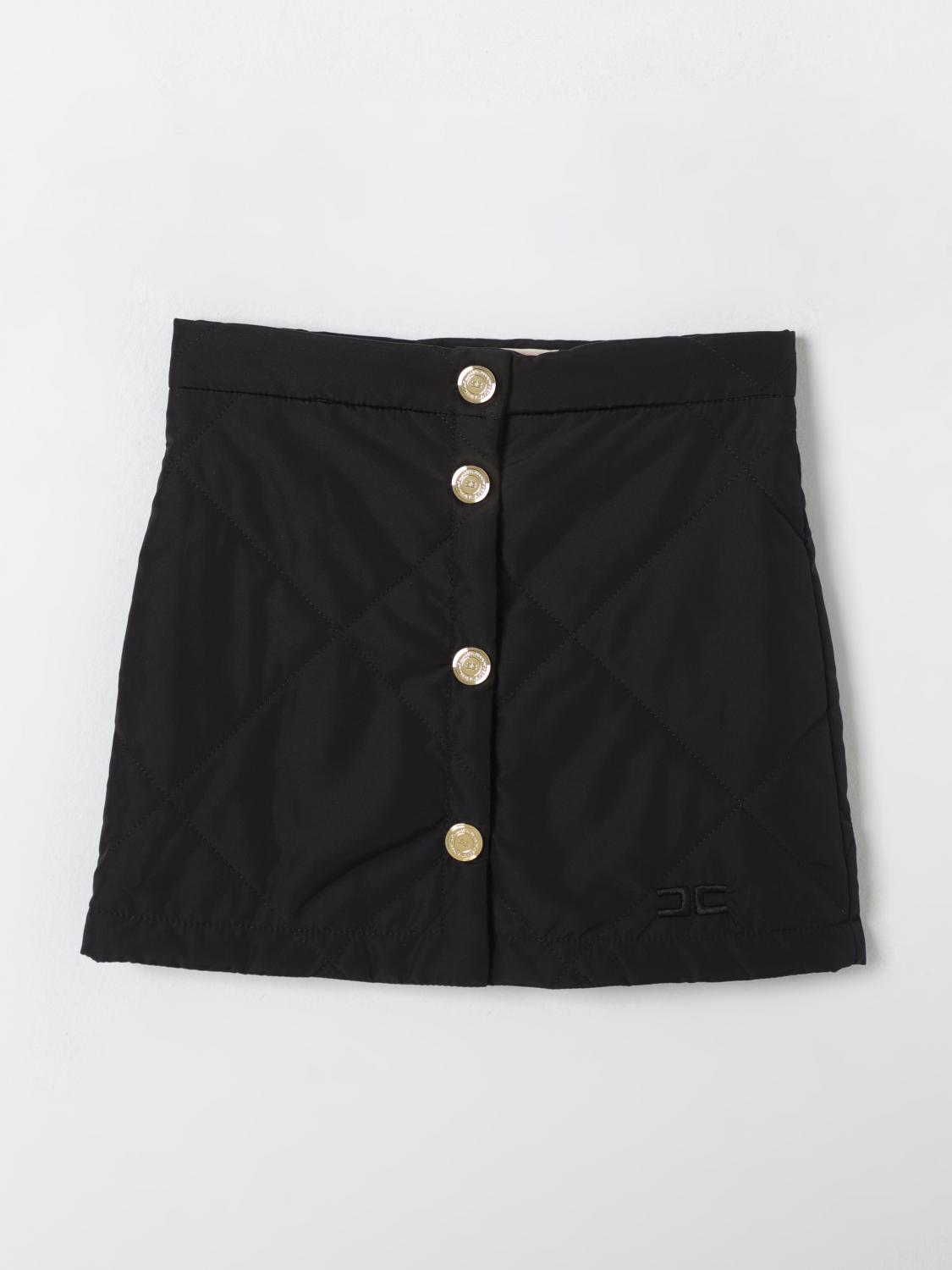 Elisabetta Franchi La Mia Bambina Skirt  Kids Color Black In Schwarz