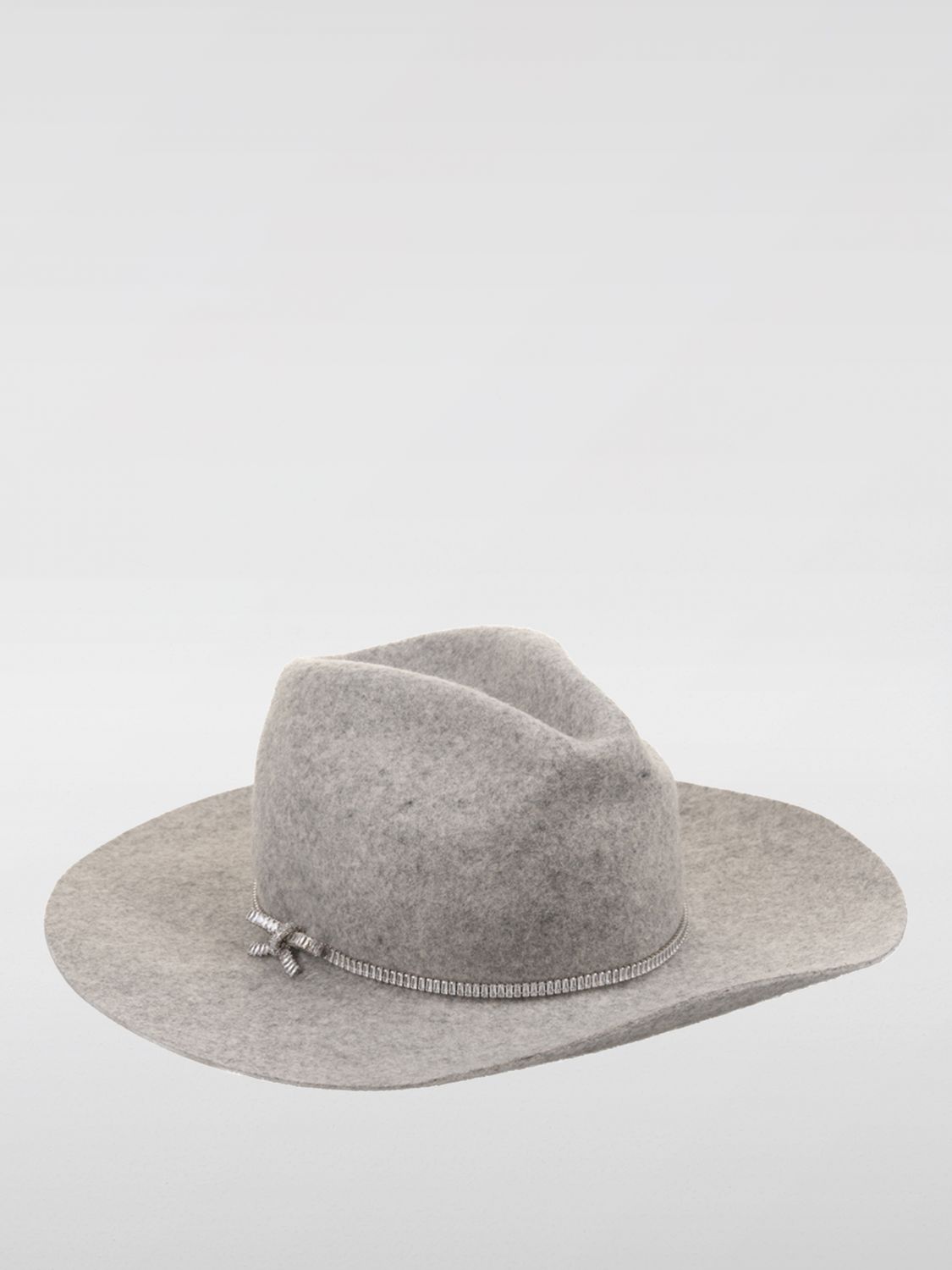 Hat ERMANNO SCERVINO Woman color Grey