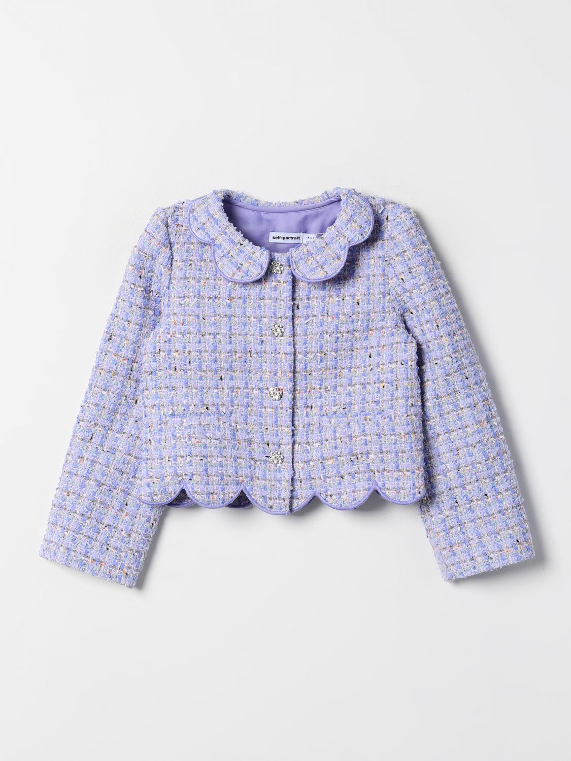 Self-portrait Jacket  Kids Color Lilac