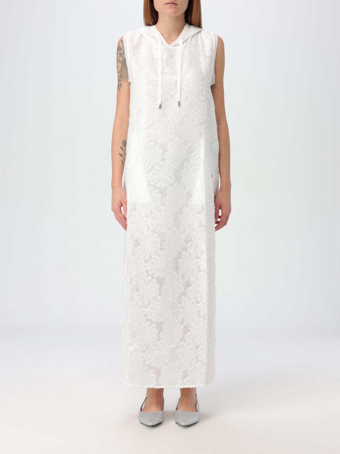 Actitude Twinset Dress  Woman Color White In 白色