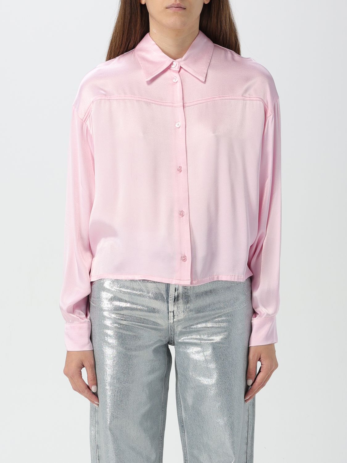 Actitude Twinset Shirt  Woman Color Pink In 粉色