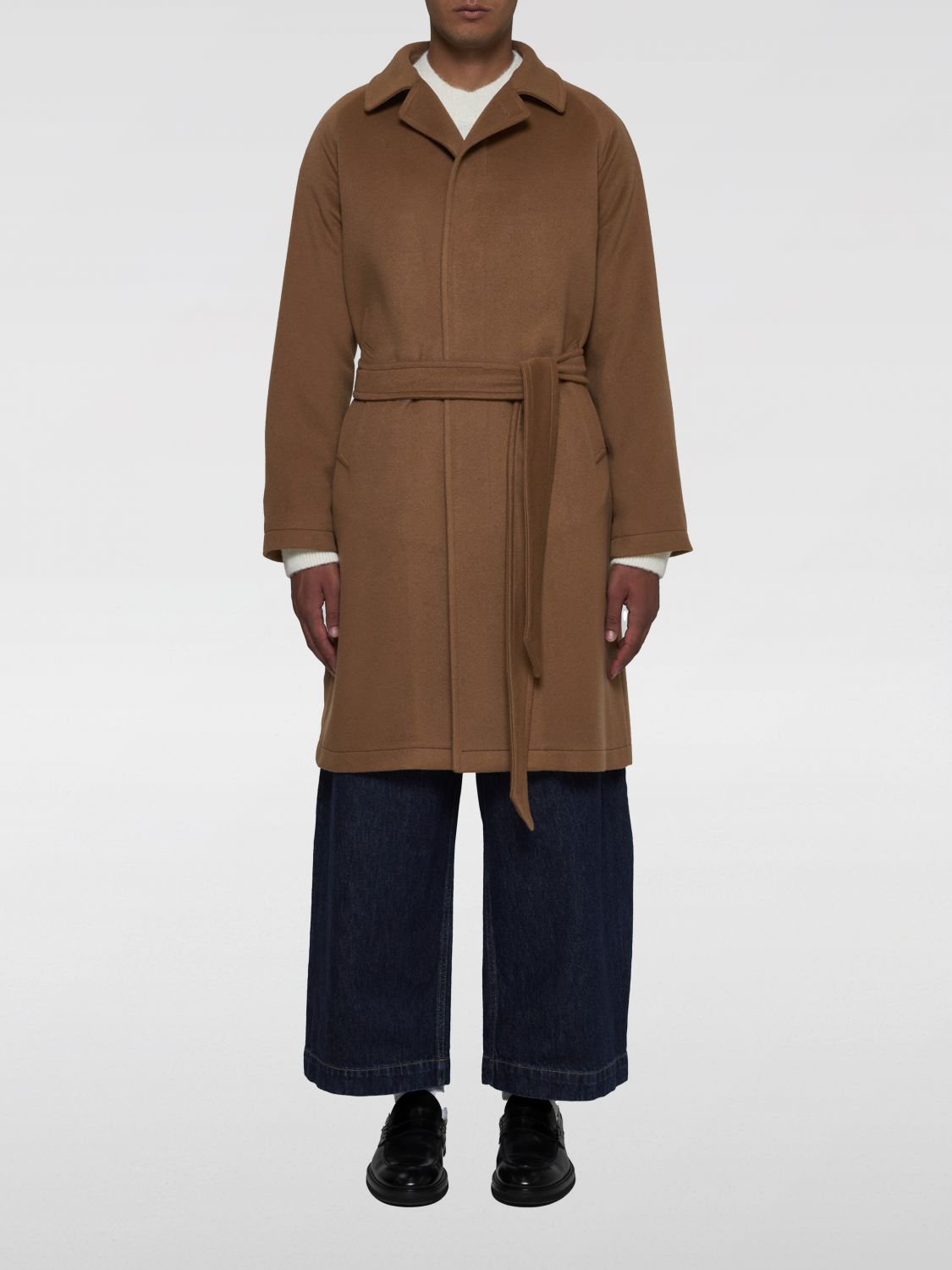 Shop Tagliatore Coat  Men Color Camel