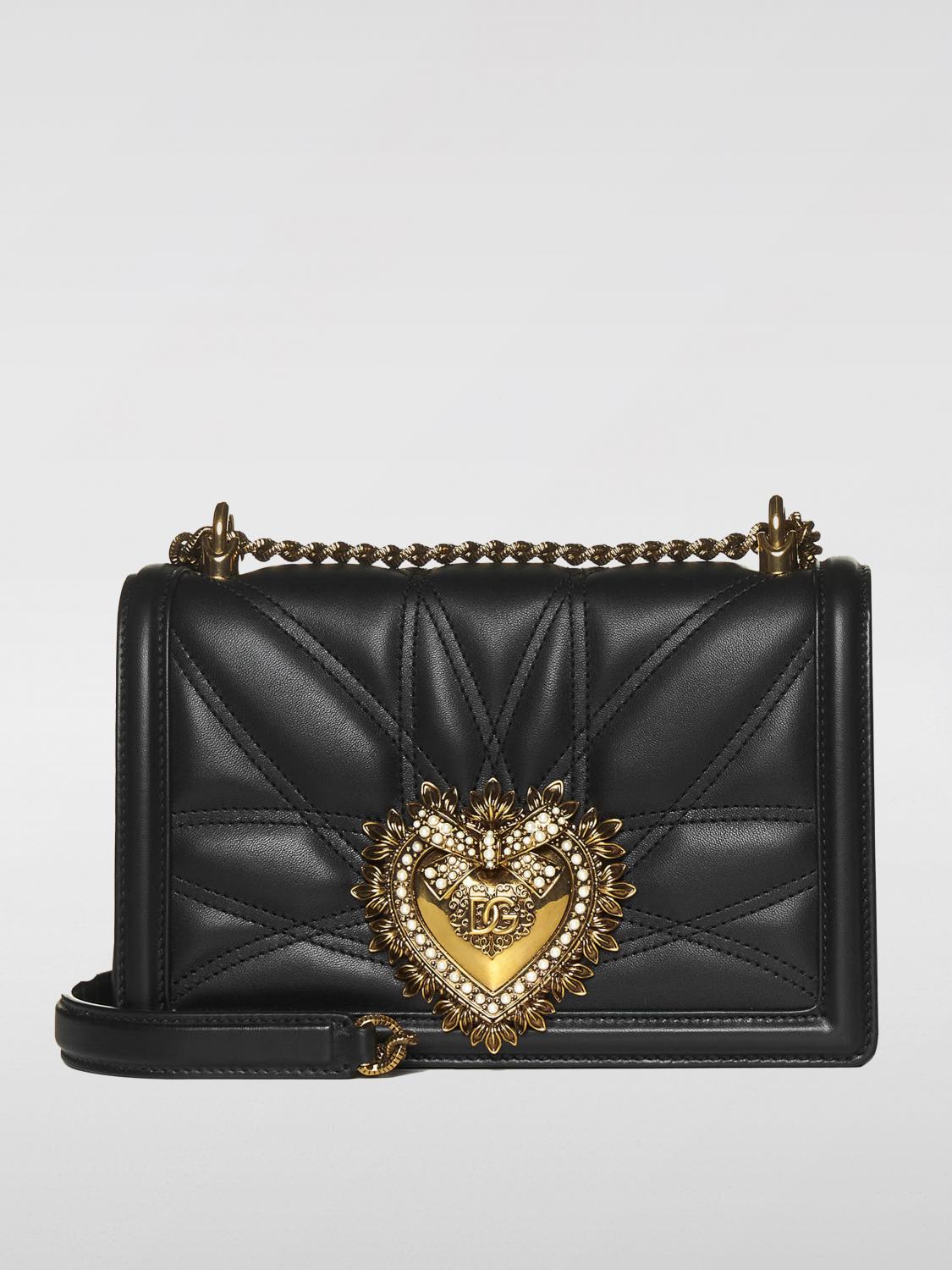 Shop Dolce & Gabbana Crossbody Bags  Woman Color Black