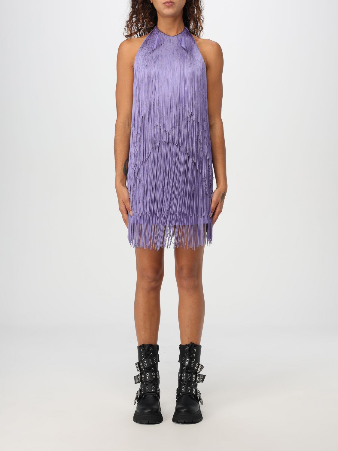 Actitude Twinset Dress  Woman Color Violet In 紫色