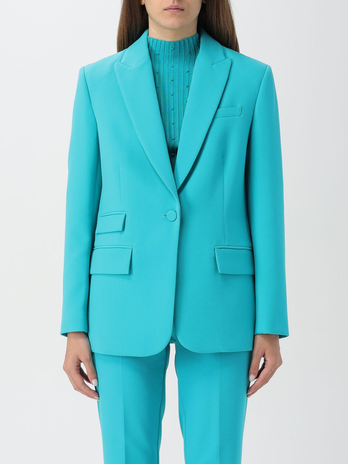 Actitude Twinset Blazer  Woman Color Emerald In 祖母绿