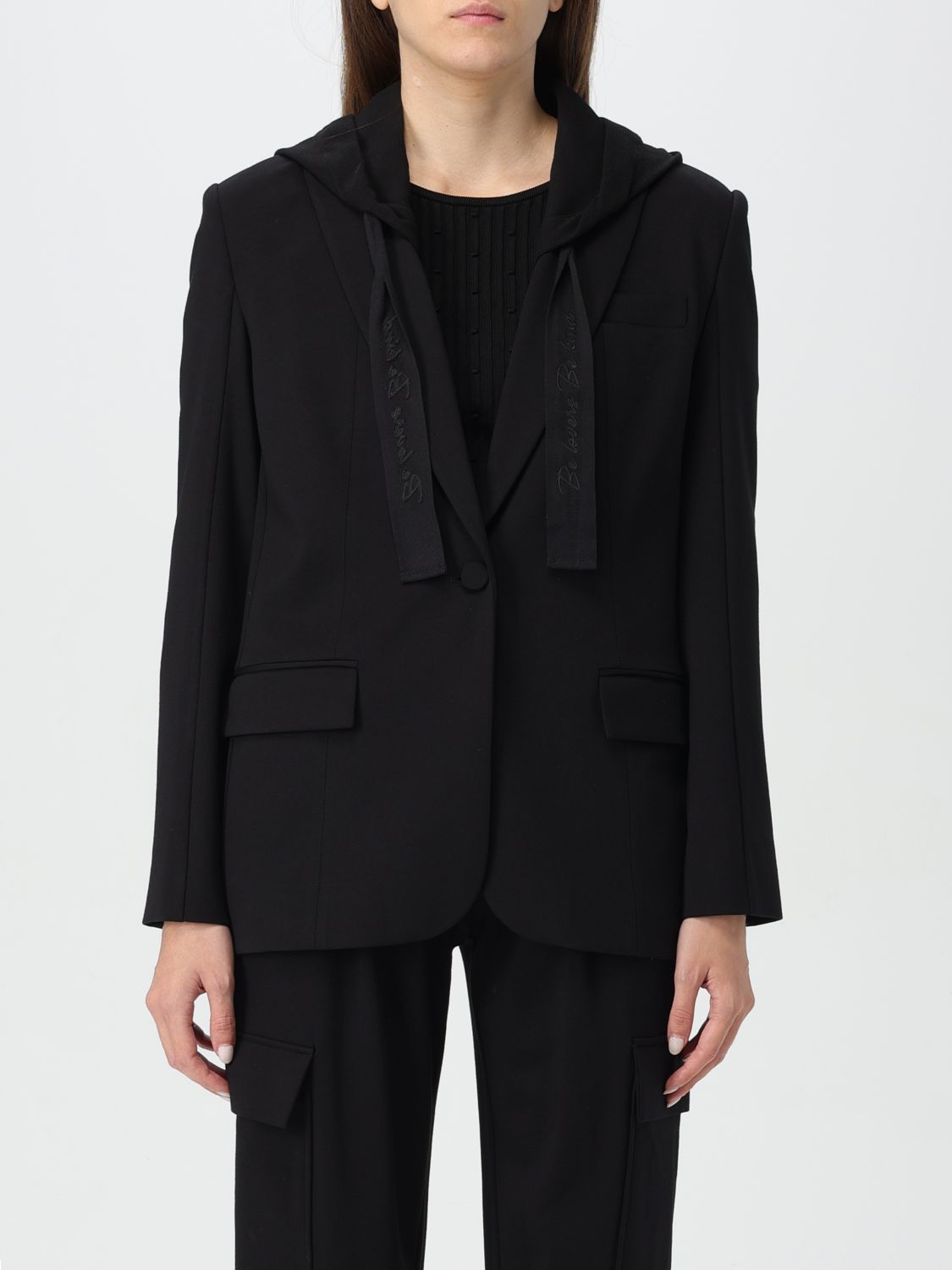 Actitude Twinset Blazer  Woman Color Black In 黑色