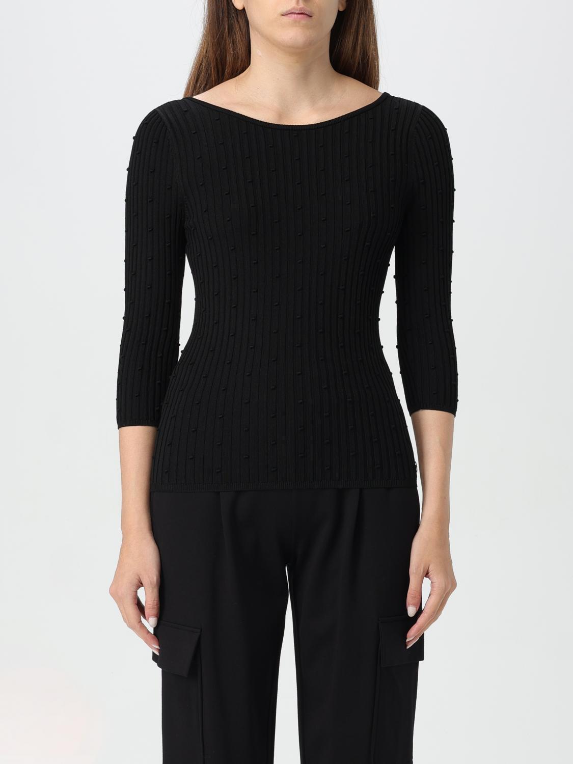 Actitude Twinset Top  Woman Color Black In 黑色